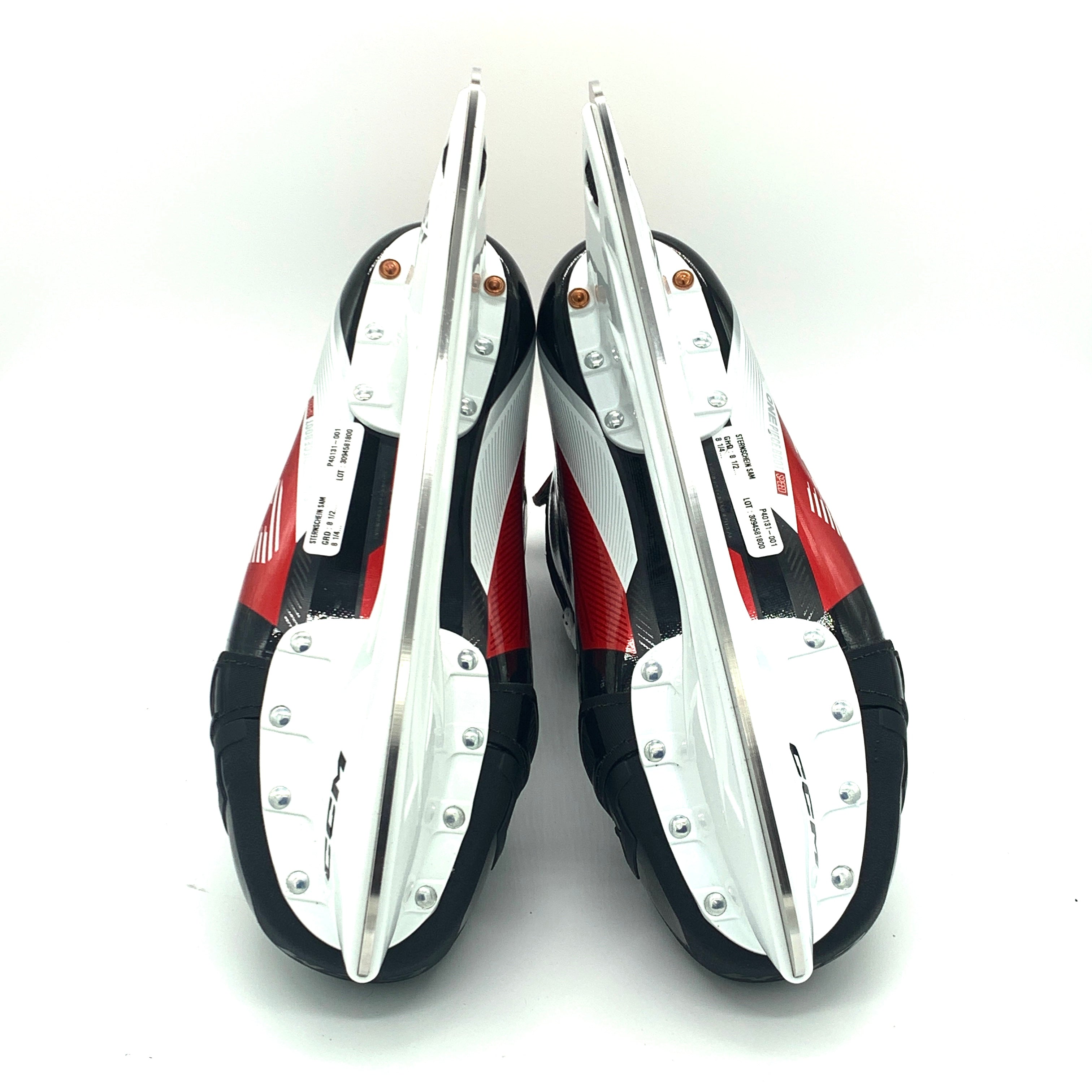 Patins de hockey CCM Jetspeed FT4 Pro – NHL Pro Stock – Tailles L8.5D/R8.25D – Dawson Mercer